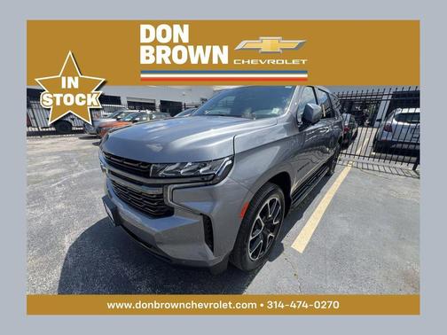 Satin Steel Metallic 2022 Chevrolet Suburban RST