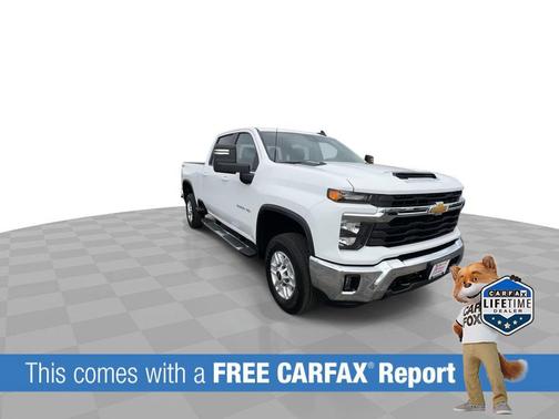 Summit White 2025 Chevrolet Silverado 2500 LT