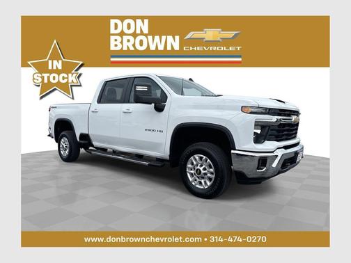 Summit White 2025 Chevrolet Silverado 2500 LT