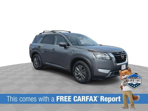 Gun Metallic 2024 Nissan Pathfinder SV FWD