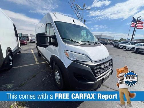 Bright White Clearcoat 2023 RAM ProMaster 2500 High Roof