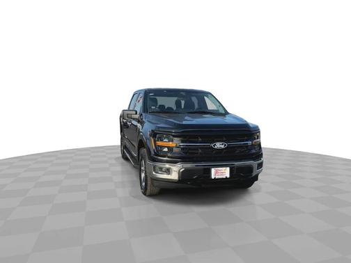 AGATE BLACK METALLIC 2025 Ford F-150 XLT