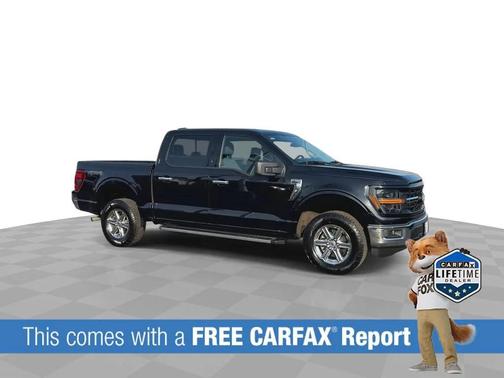 AGATE BLACK METALLIC 2025 Ford F-150 XLT