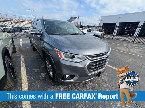 Satin Steel Metallic 2020 Chevrolet Traverse Premier