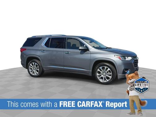 Satin Steel Metallic 2020 Chevrolet Traverse Premier