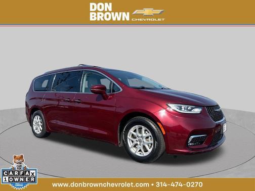 Velvet Red Pearlcoat 2021 Chrysler Pacifica Touring L