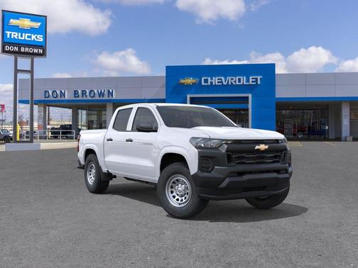 Summit White 2026 Chevrolet Colorado WT