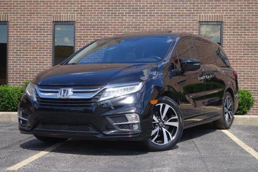 Black 2018 Honda Odyssey Elite