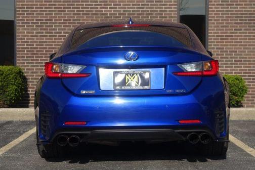 Blue 2015 Lexus RC 350 Base