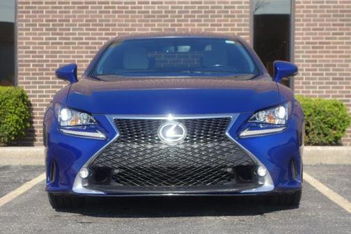 Blue 2015 Lexus RC 350 Base