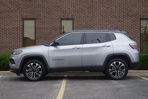 Gray 2023 Jeep Compass Limited