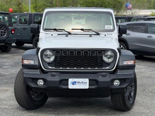 Bright White Clearcoat 2026 Jeep Wrangler Sport