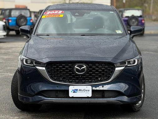 Deep Crystal Blue Mica 2022 Mazda CX-5 Signature