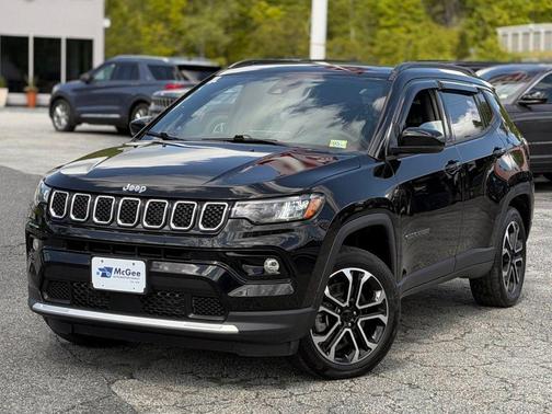 Diamond Black 2024 Jeep Compass Limited