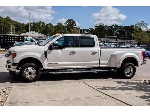 WHITE PLATINUM MET TRI-COAT 2017 Ford F-350 LARIAT SUPER DUTY