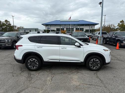2021 Hyundai SANTA FE BLUE