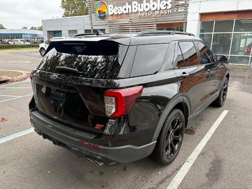 AGATE BLACK METALLIC 2020 Ford Explorer ST