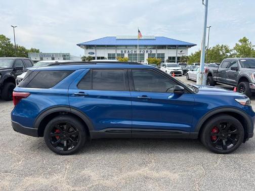 ATLAS BLUE METALLIC 2021 Ford Explorer ST