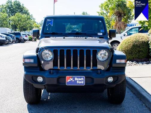 Granite Crystal Clearcoat Metallic 2019 Jeep Wrangler Unlimited SPORT