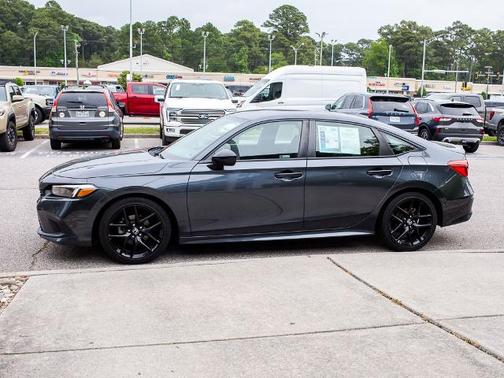 Meteorite Gray Metallic 2023 Honda Civic SPORT