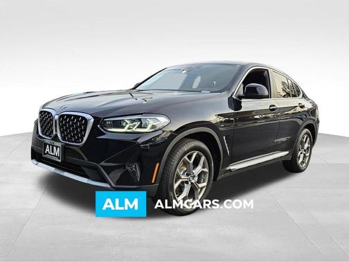 Black 2025 BMW X4 xDrive30i