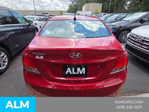 Boston Red 2015 Hyundai Accent GLS