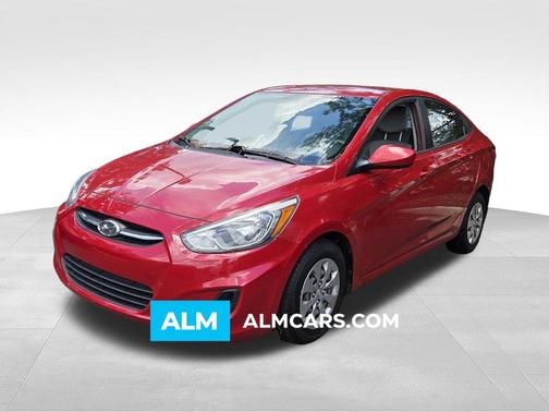 Boston Red 2015 Hyundai Accent GLS