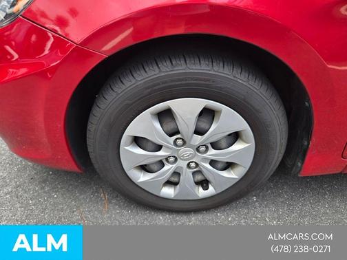 Boston Red 2015 Hyundai Accent GLS