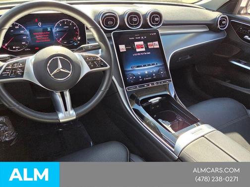 White 2025 Mercedes-Benz C-Class C 300