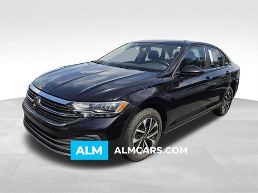 Deep Black Pearl Effect 2024 Volkswagen Jetta 1.5T S