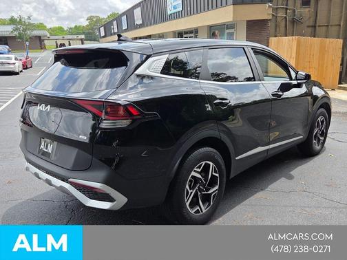 Ebony Black 2025 Kia Sportage LX
