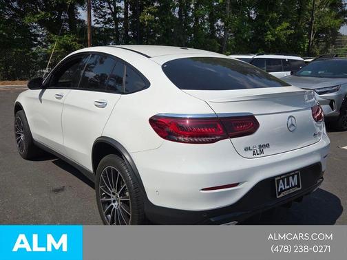 White 2022 Mercedes-Benz GLC 300 4MATIC Coupe