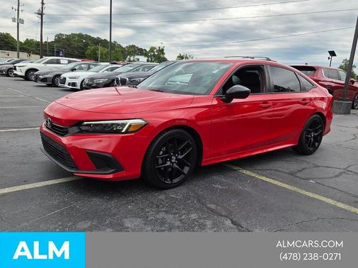 Rallye Red 2022 Honda Civic Sport
