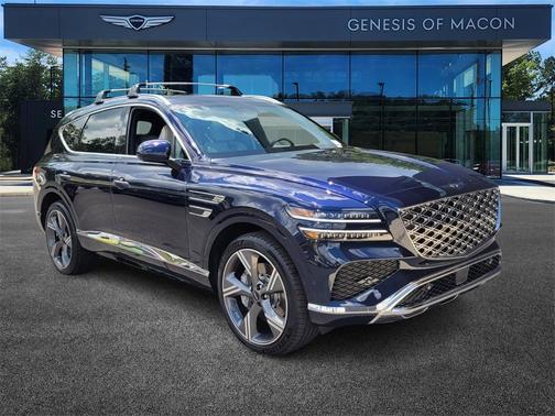 Capri Blue 2025 Genesis GV80 3.5T Prestige SUV