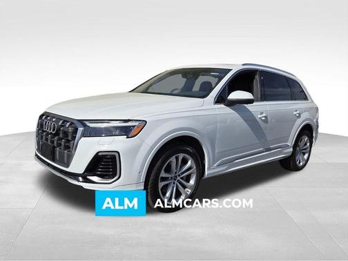 Carrara White 2025 Audi Q7 55 Premium Plus