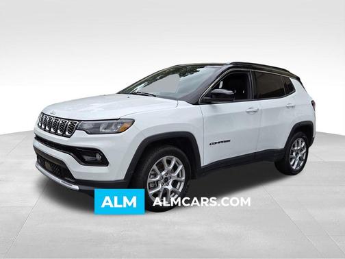 Bright White Clearcoat 2025 Jeep Compass Limited
