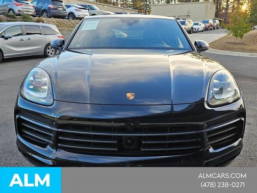 Black 2023 Porsche Cayenne Platinum Edition