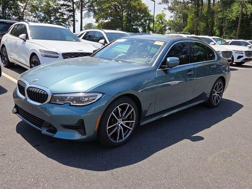 Blue Ridge Mountain Metallic 2020 BMW 330 i