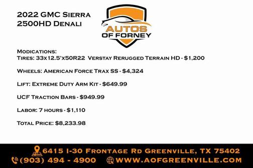 2022 GMC Sierra 2500 Denali