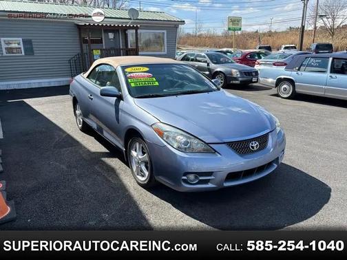 Blue 2007 Toyota Camry Solara SE