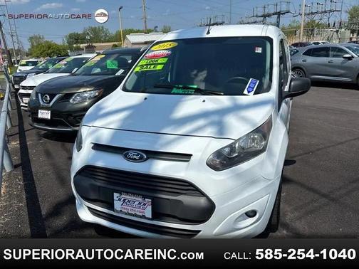 Frozen White 2015 Ford Transit Connect XLT