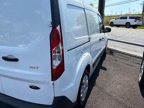 Frozen White 2015 Ford Transit Connect XLT