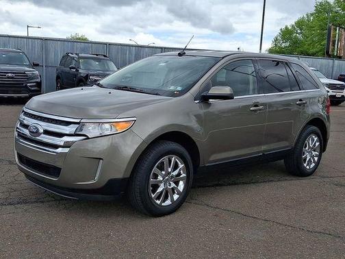 Mineral Gray Metallic 2014 Ford Edge Limited