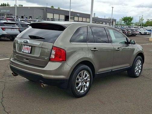 Mineral Gray Metallic 2014 Ford Edge Limited