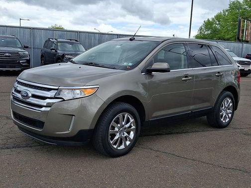 Mineral Gray Metallic 2014 Ford Edge Limited