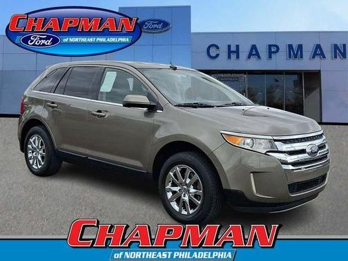 Mineral Gray Metallic 2014 Ford Edge Limited