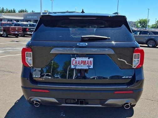 Black Metallic 2023 Ford Explorer XLT