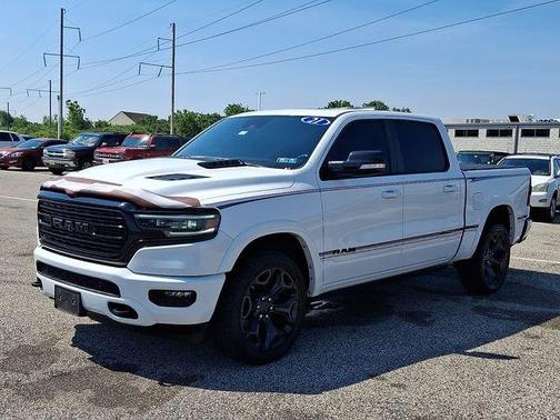 Bright White Clearcoat 2021 RAM 1500 Limited