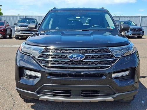 Black Metallic 2023 Ford Explorer XLT