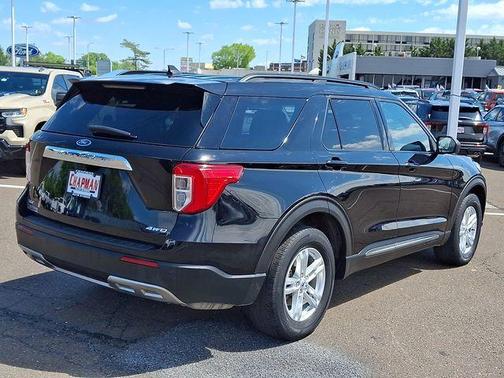 Black Metallic 2023 Ford Explorer XLT